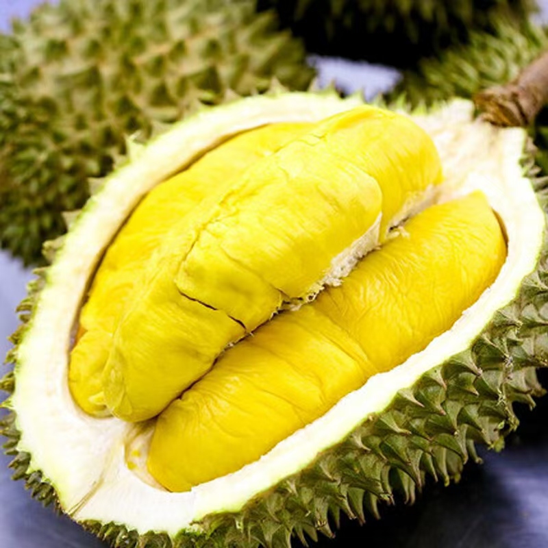 经典猫山王榴莲D197马来西亚进口液氮整果猫山王马来西亚