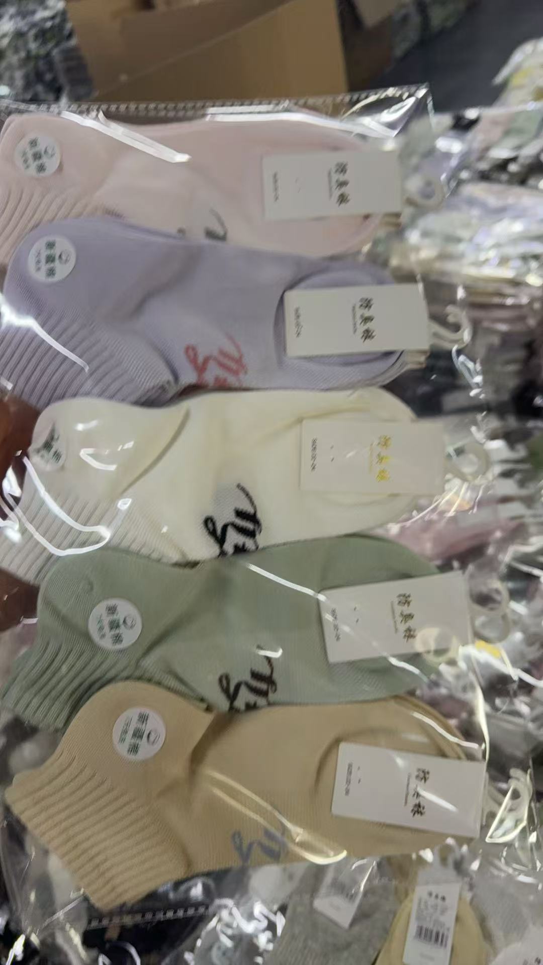 【汤圆专属】清仓随机发5双 外贸出口夏季防臭女士船袜