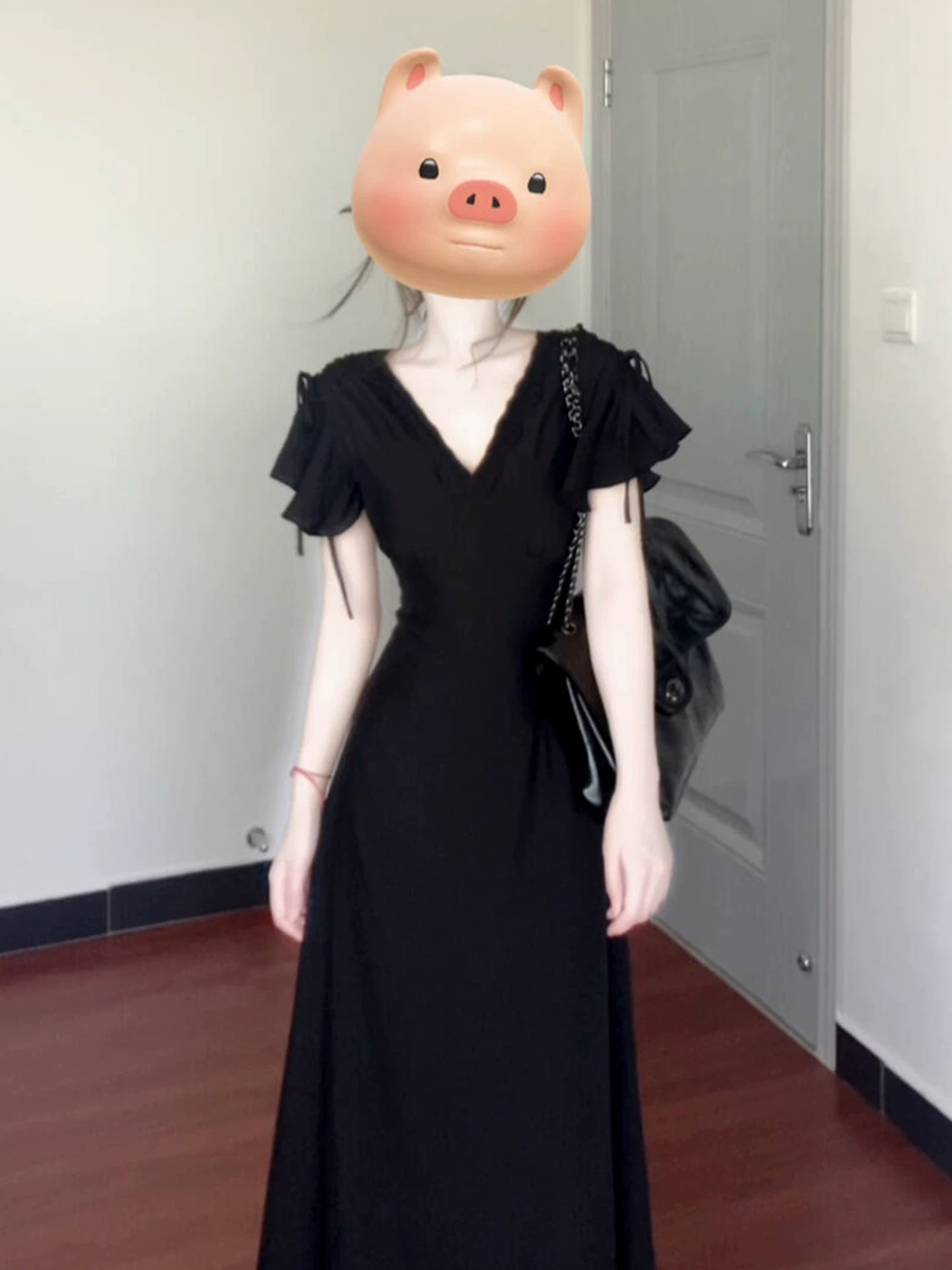 (D孤品女装）—大码连衣裙成人常规