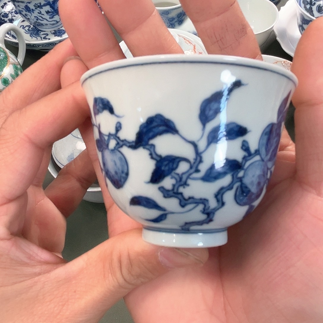 杯青花瓷器青花瓷器