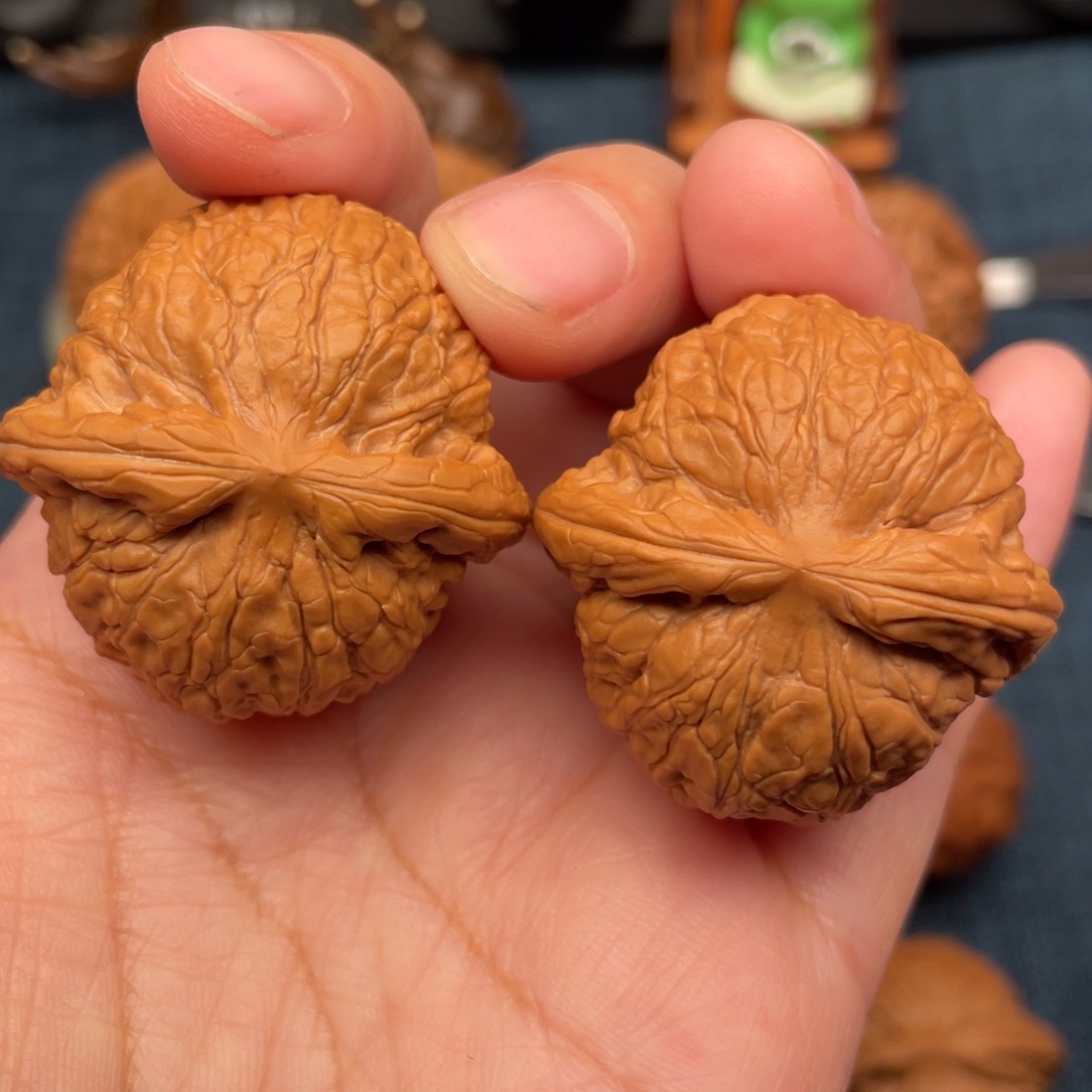 把件文玩核桃37正版乾隆磨