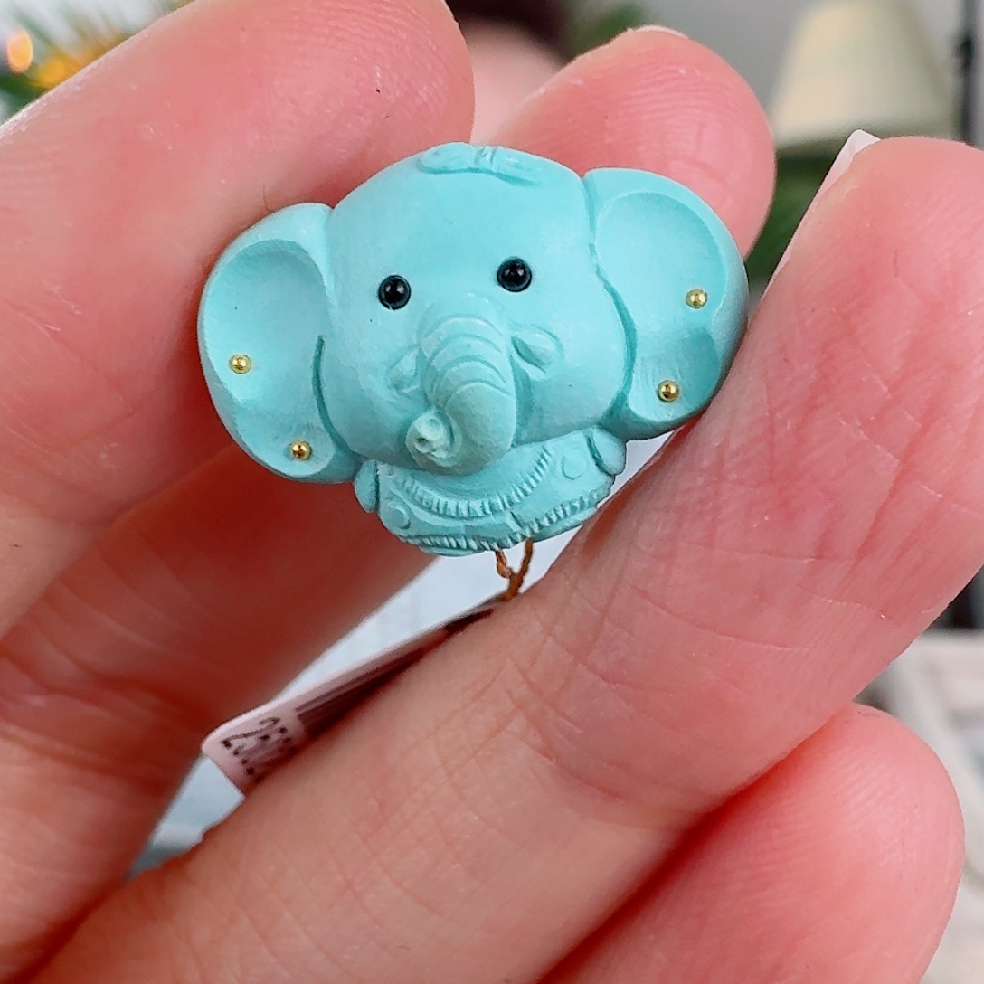 未镶嵌绿松石珠宝奇石