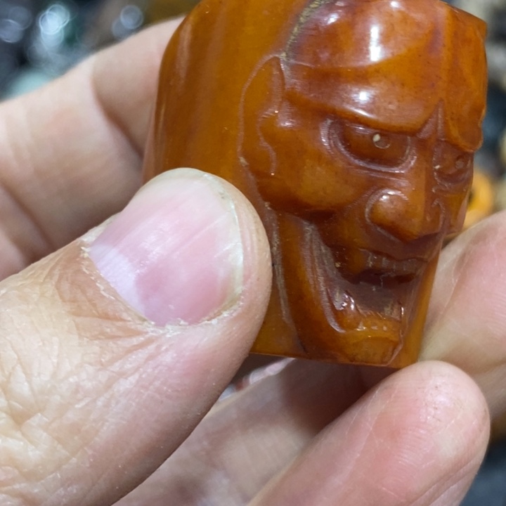 滴血莲花菩提吊坠