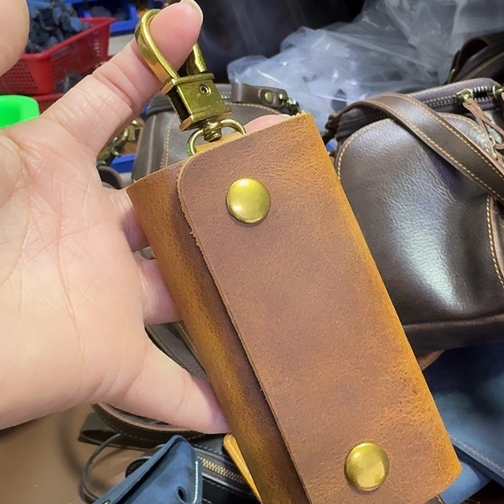 223头层牛皮钥匙包一个