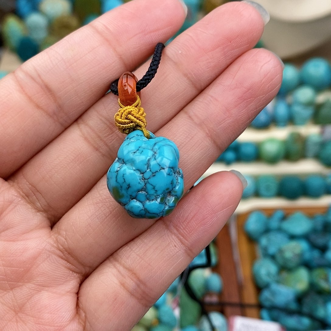 绿松石珠宝奇石未镶嵌