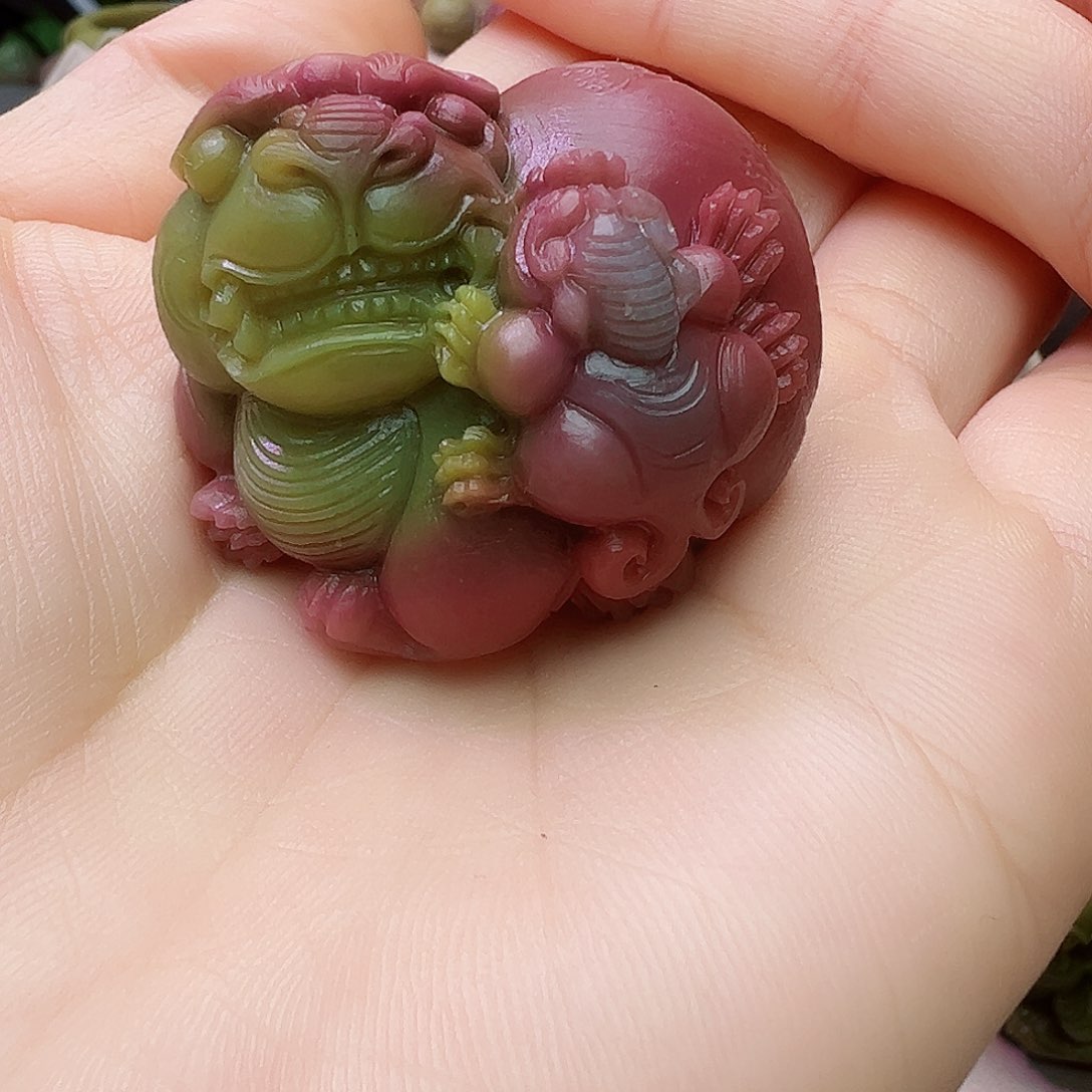 定制石英质玉盐源未镶嵌真**味