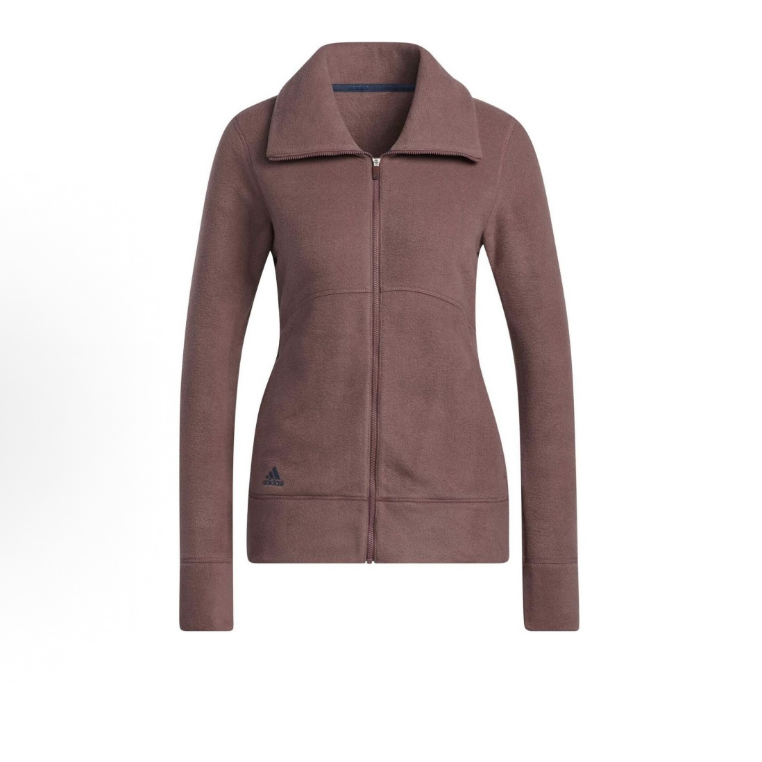 adidas 纯色抽绳翻领工装衬衫夹克 女款 HG6984