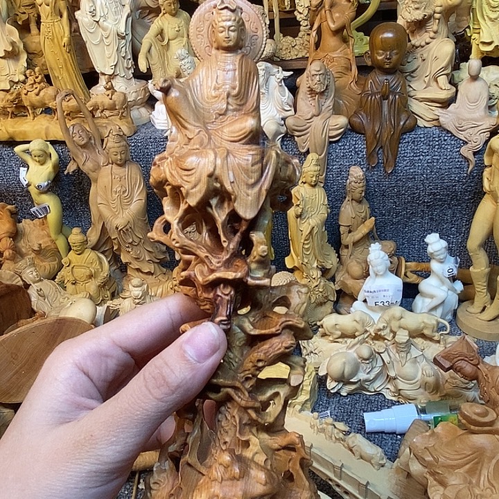 柏木（崖柏）崖柏瑕疵观音