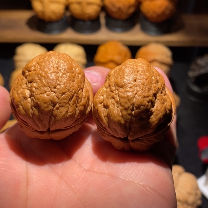 吊坠桃核羊头蟾尺寸36