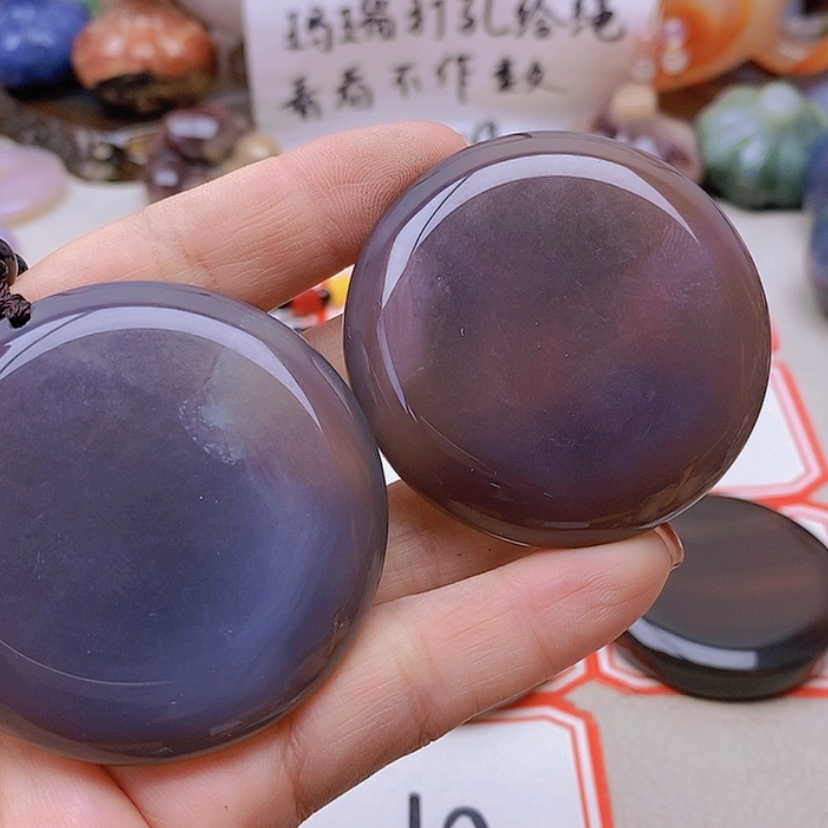 【闪购商品】未镶嵌玛瑙/玉髓珠宝半成品一****