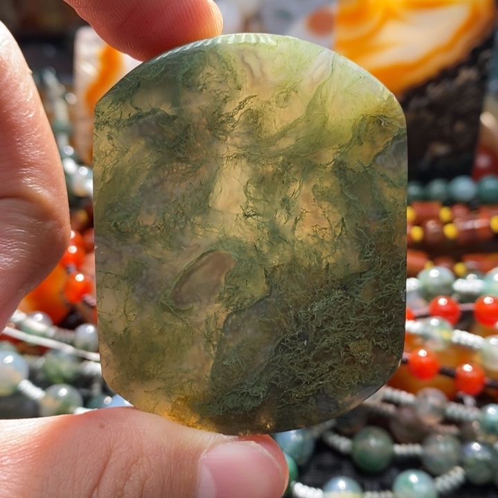 【闪购商品】玛瑙/玉髓颈饰未镶嵌痕***^