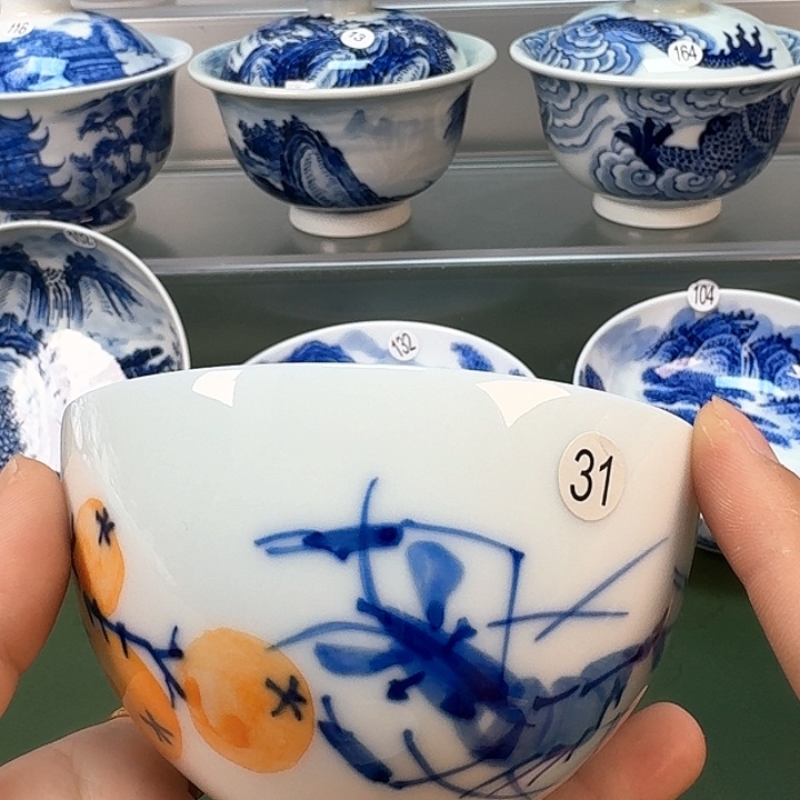 杯木木景德镇纯手绘茶具31