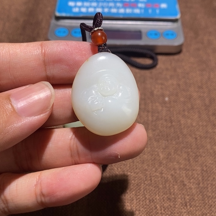 和田玉未镶嵌颈饰@*y