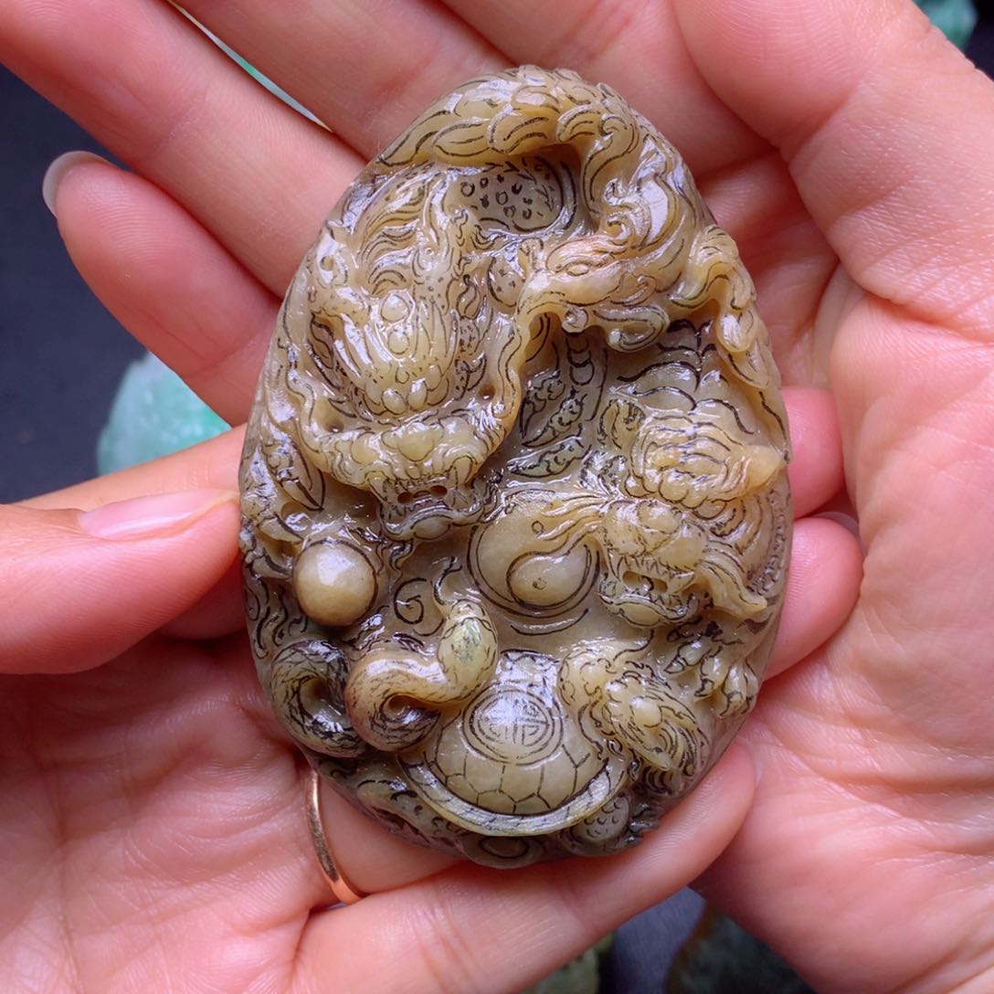 未镶嵌定制翡翠爱****孩翡翠