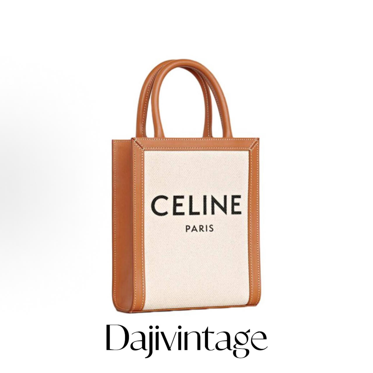 大吉中古/celine瑟琳帆布mini琴谱斜挎包