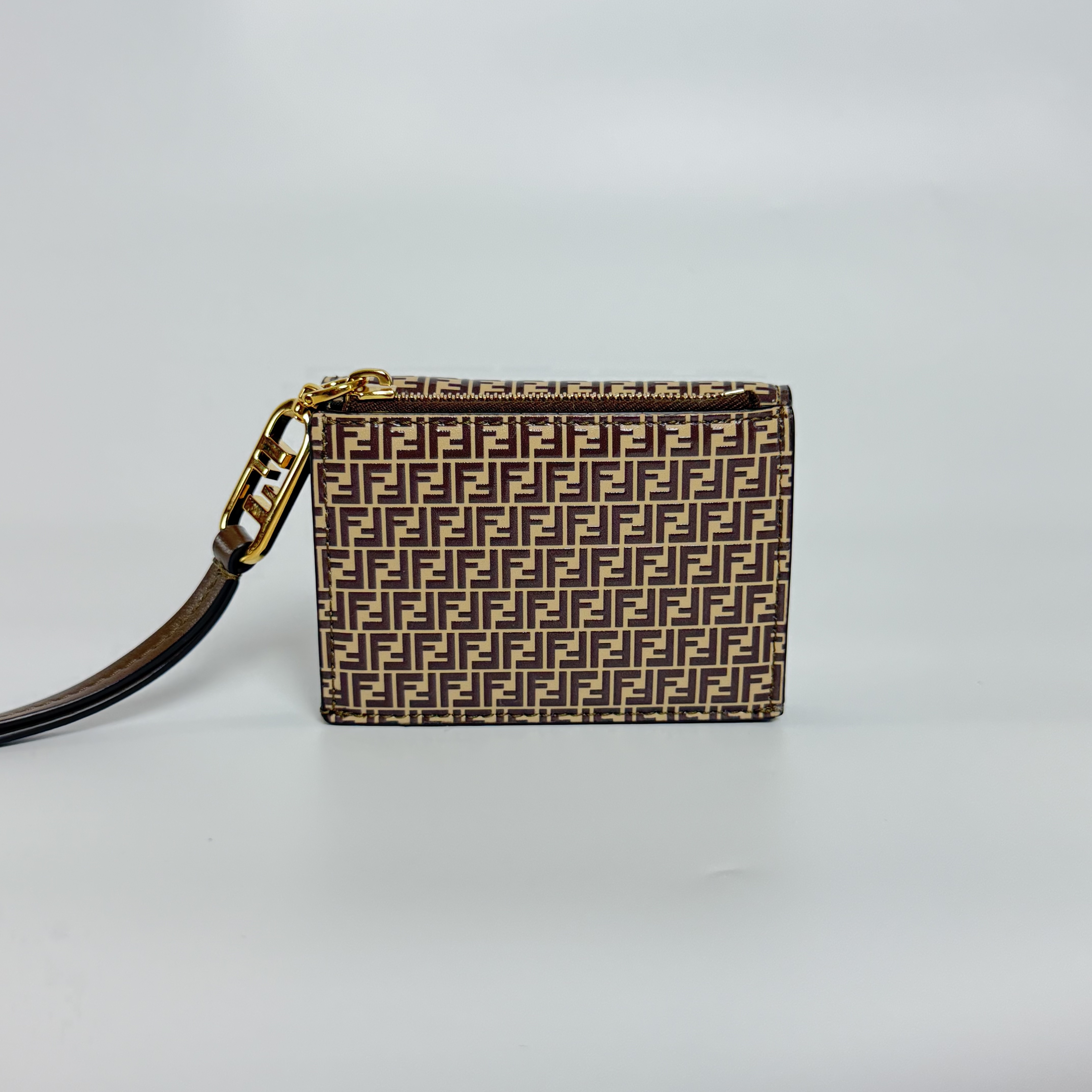 99新 FENDI/芬迪 本场福利款 老花小号卡包 Anwen 3003  
