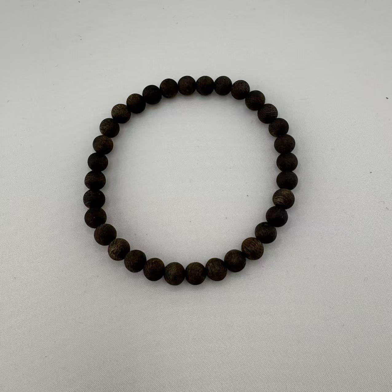 沉香奇楠沉香沉水圆珠06单圈多样性发一L06