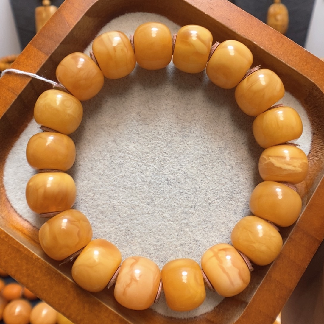 手链蜜蜡未镶嵌蜜蜡