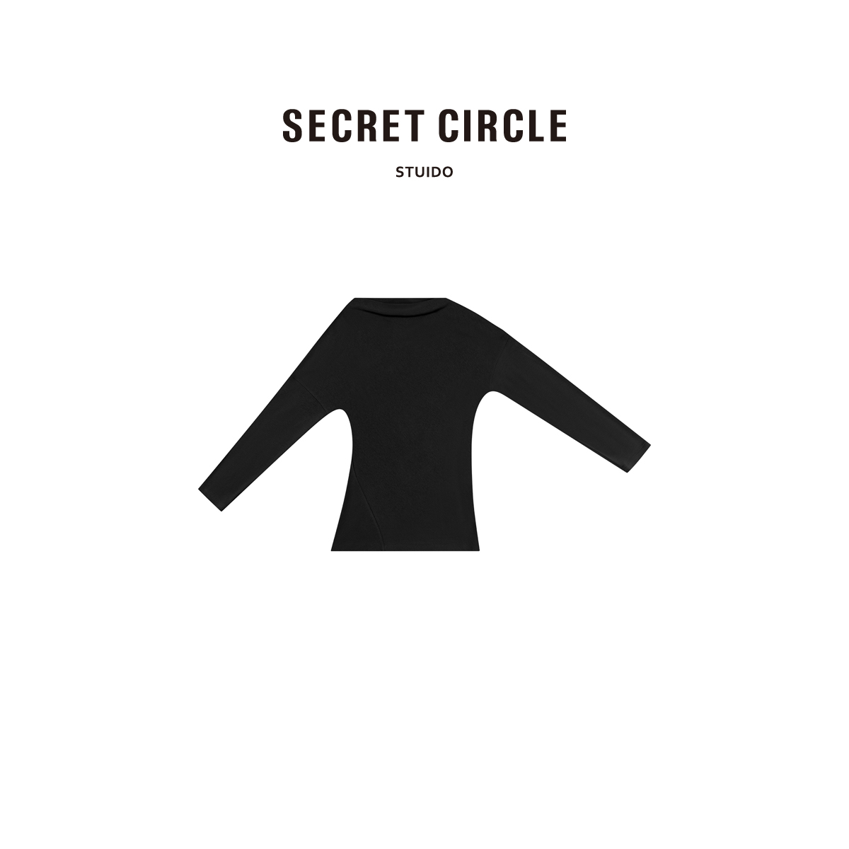 SECRET CIRCLE·秘社 简约纯色休闲打底衫通勤风长袖T恤C2212