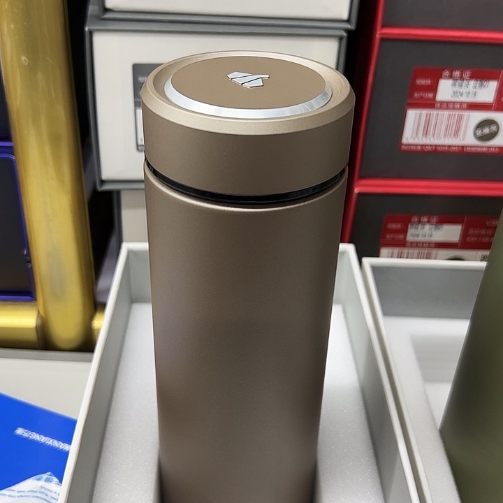 万象保温杯h122-550褐色