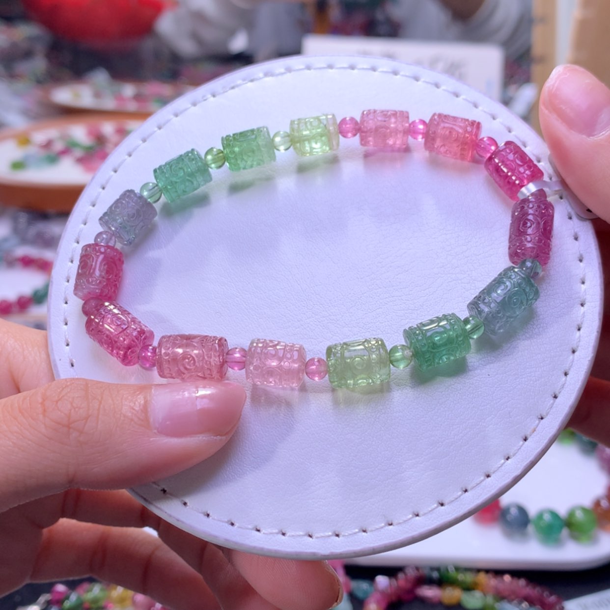 【闪购商品】未镶嵌手串碧玺