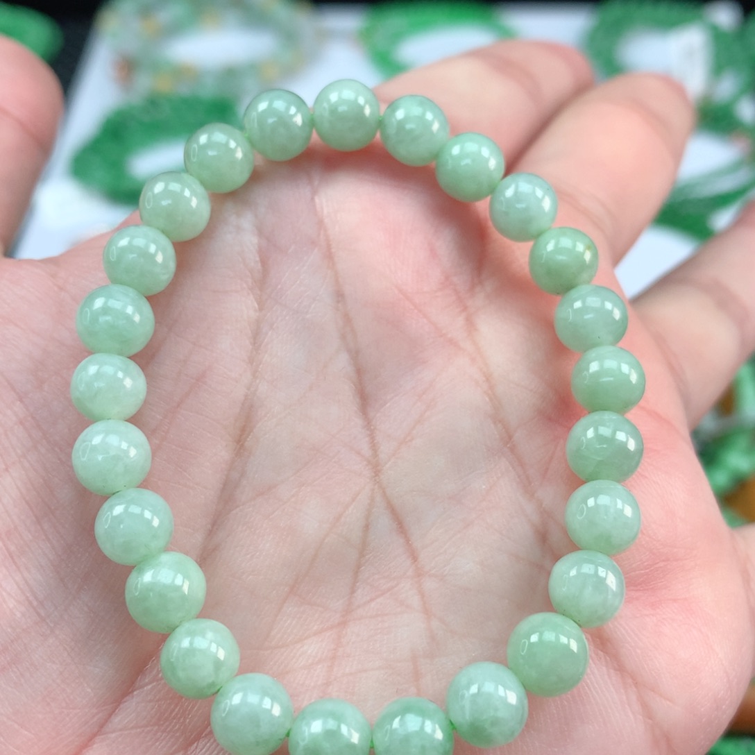 翡翠手链未镶嵌翡翠