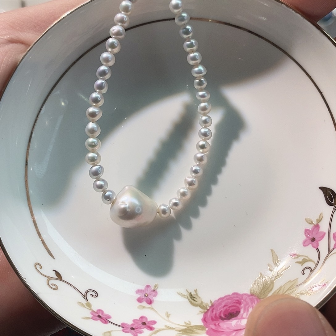 淡水珍珠颈饰未镶嵌