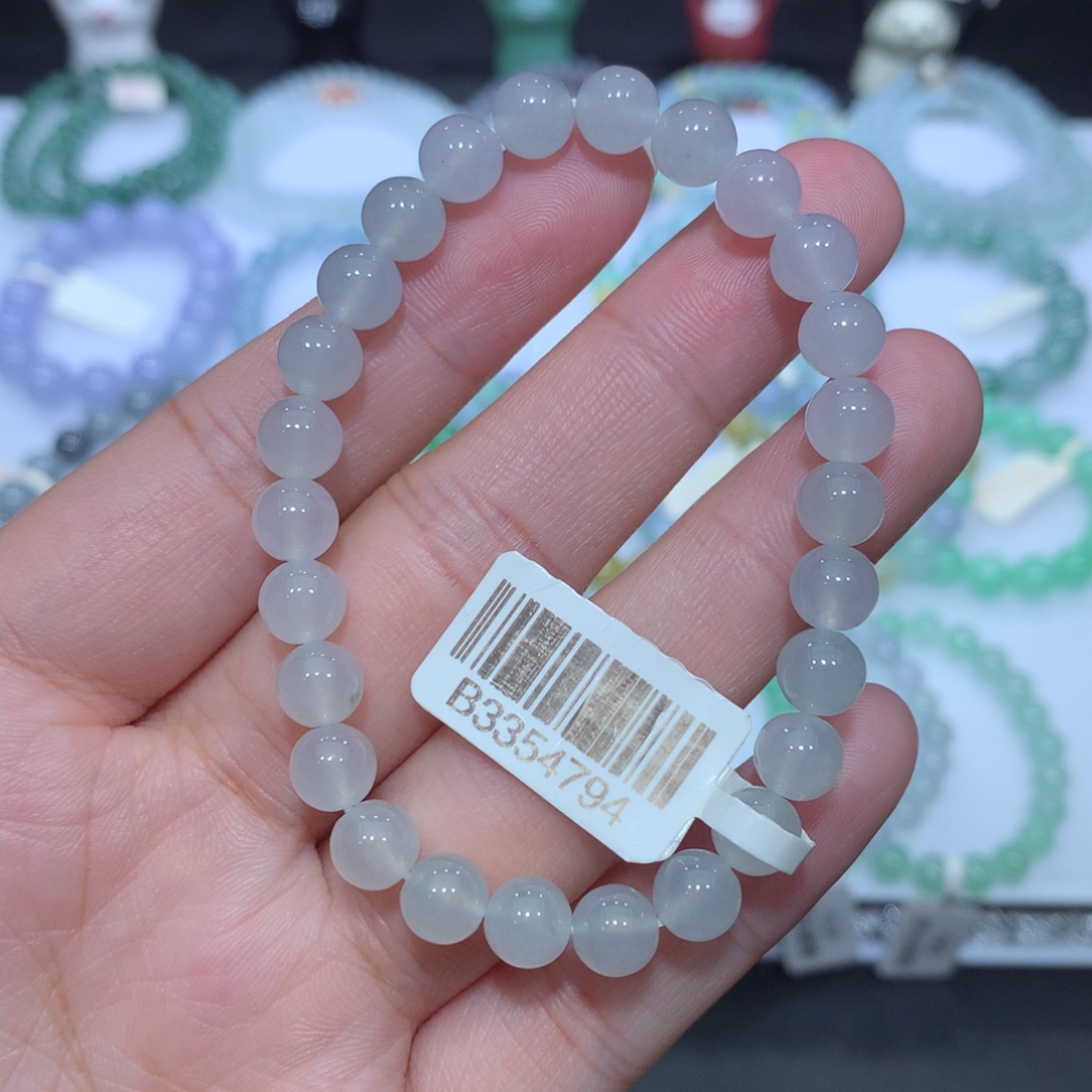 翡翠未镶嵌手串天然