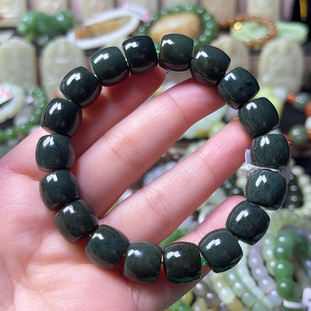 和田玉手链未镶嵌