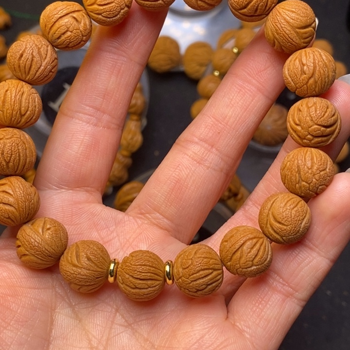 桃核吊坠秦岭龙纹桃13尺寸