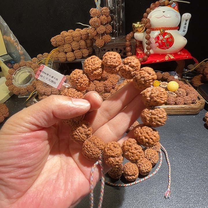 娃***鱼金刚菩提手串尼泊尔金刚菩提