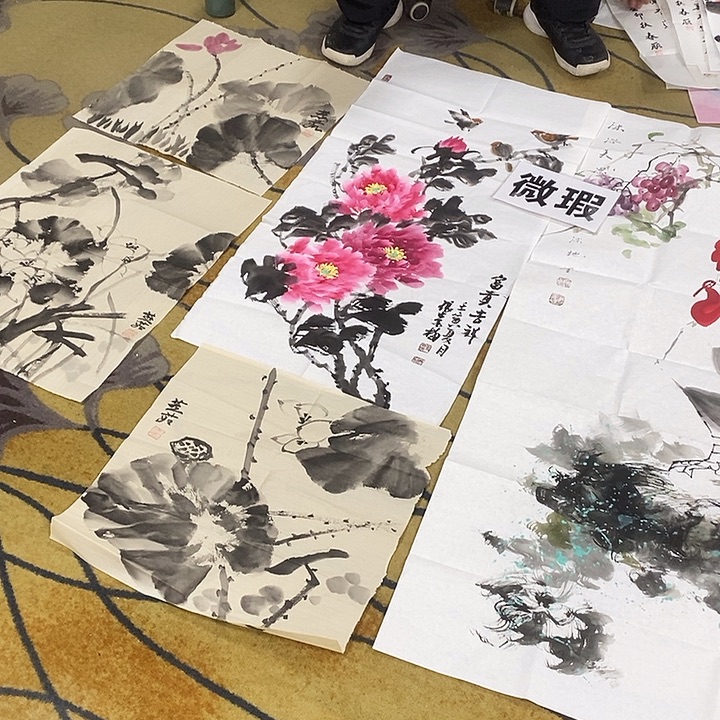 一***舟国画25/100老师手绘