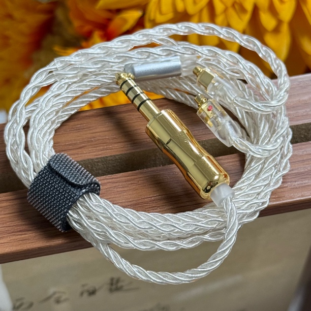 准新品  ALO Audio Super Litz MMCX发烧升级线4.4平衡耳机线