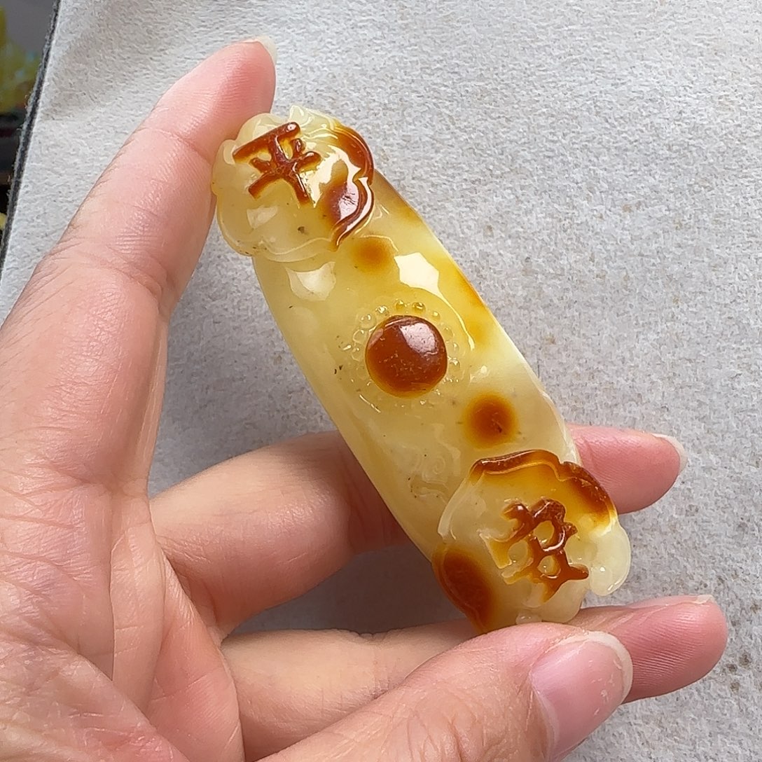 蜜蜡未镶嵌珠宝奇石微瑕