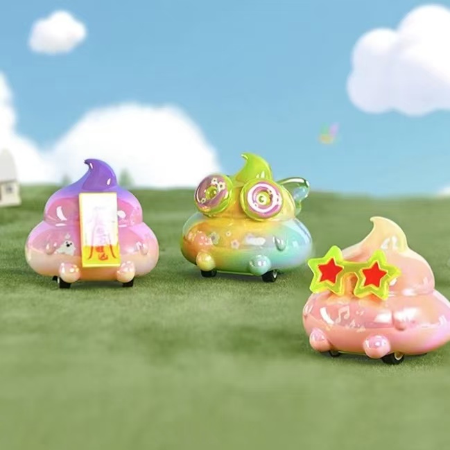 【直播代拆】Emmmkun四轮回力车盲盒粑粑