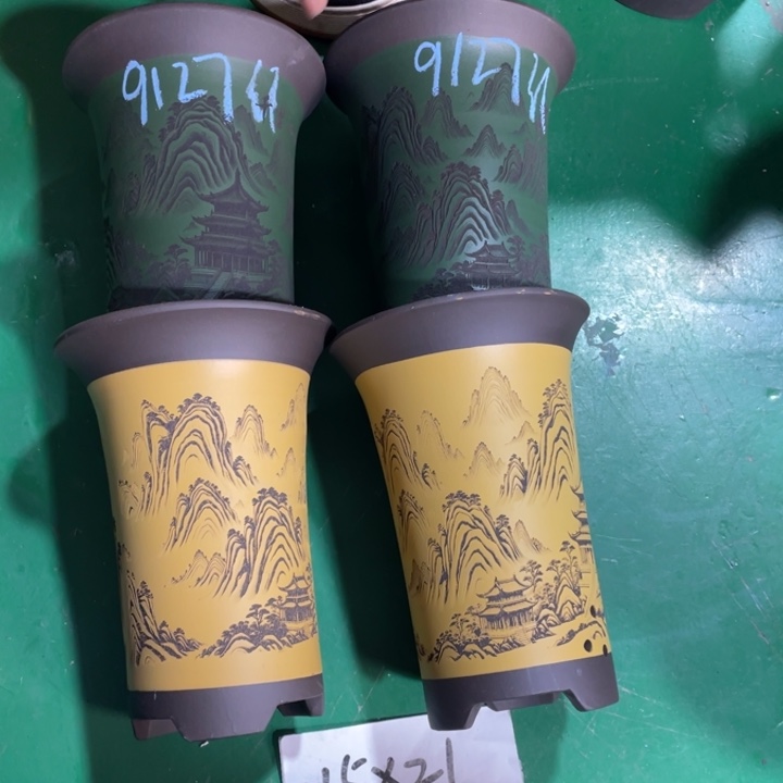 华***哥紫砂花盆微瑕小号