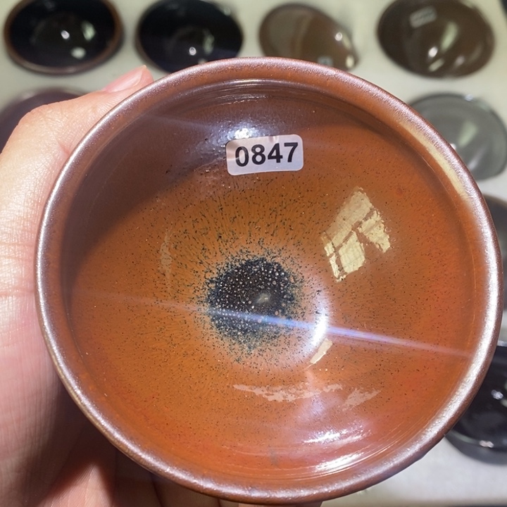 抖***抖茶盏建阳建盏龙窑柴烧