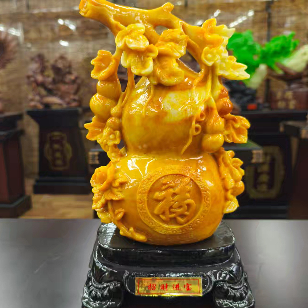 招财进宝吉祥开业收银柜台客厅装饰