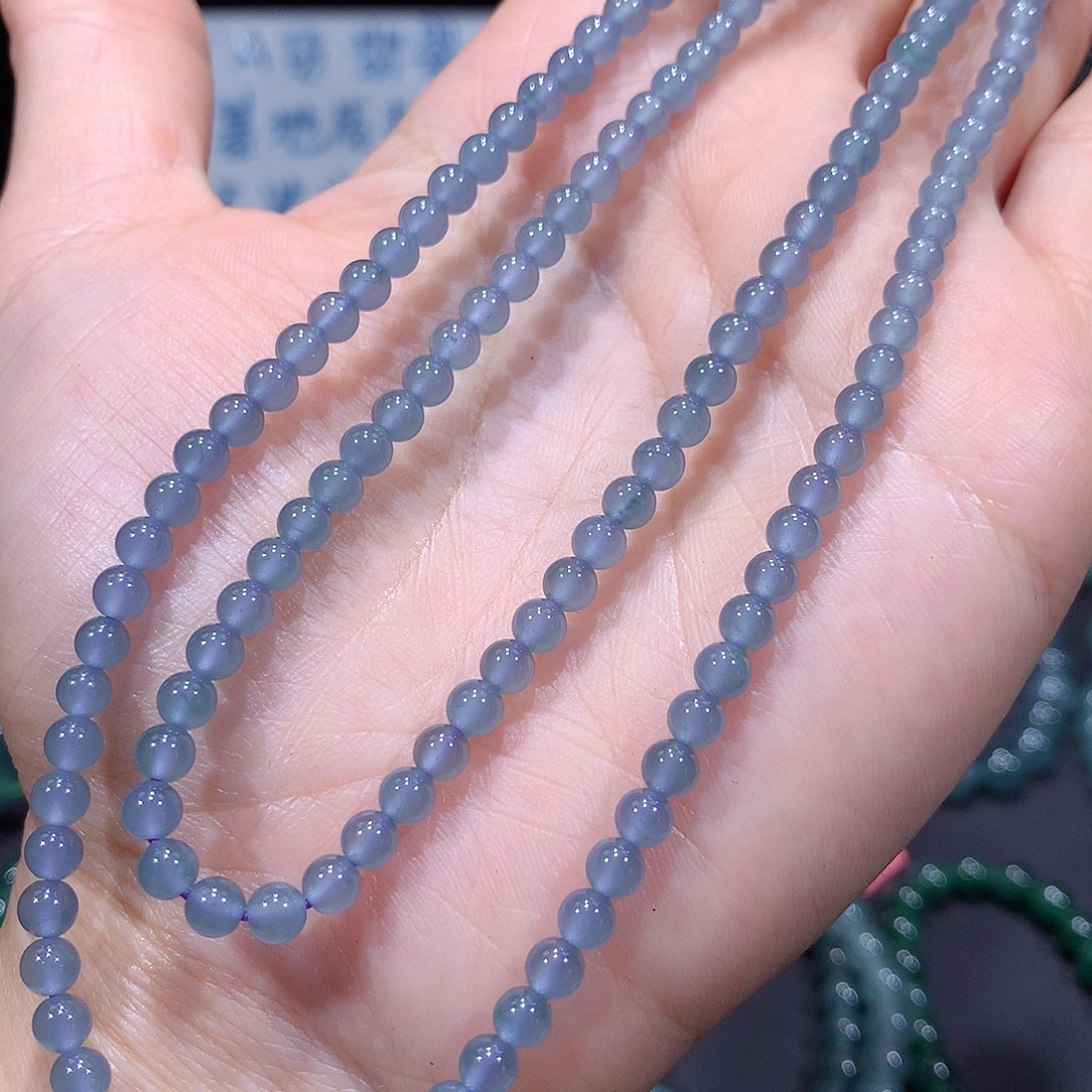 未镶嵌手串翡翠正品天然A货翡翠项链