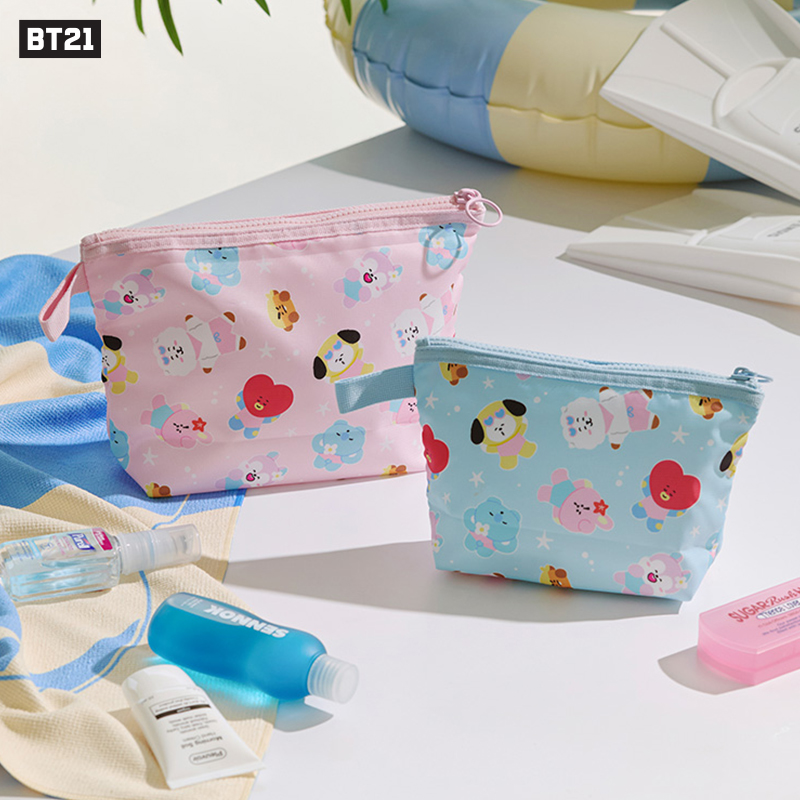 【新品】BT21 BABY泳池系列 多功能收纳包 便携式 LINE FRIENDS