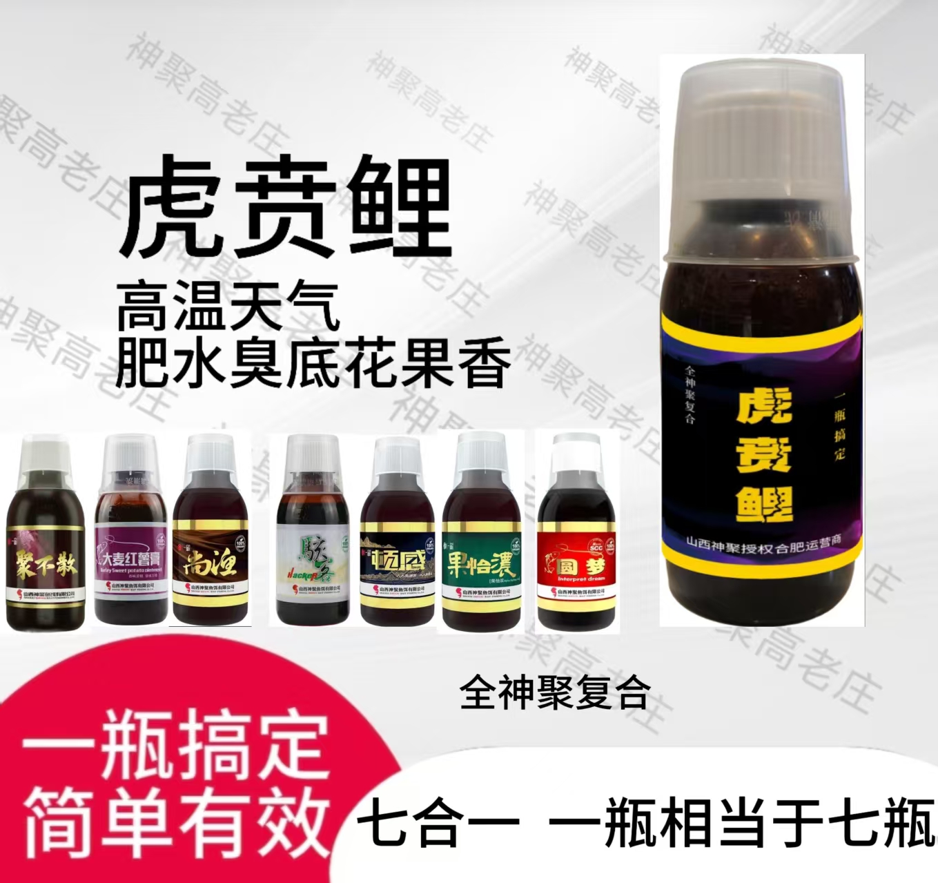 神聚【虎贲鲤】聚不散生口鱼正钓抢鱼鲤鱼肥水臭底