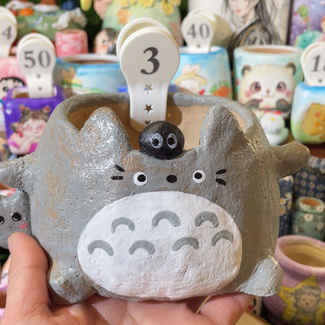 红陶3…..手工手绘