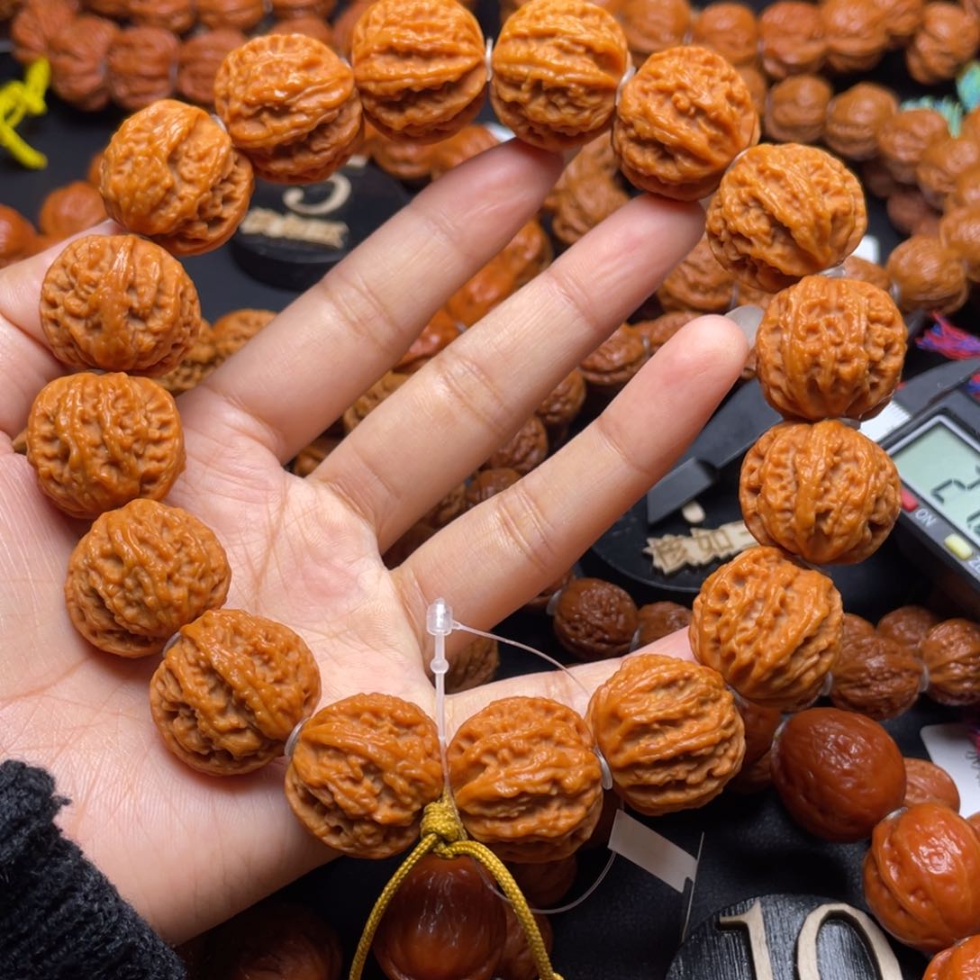 文玩核桃手串龙脊纹111