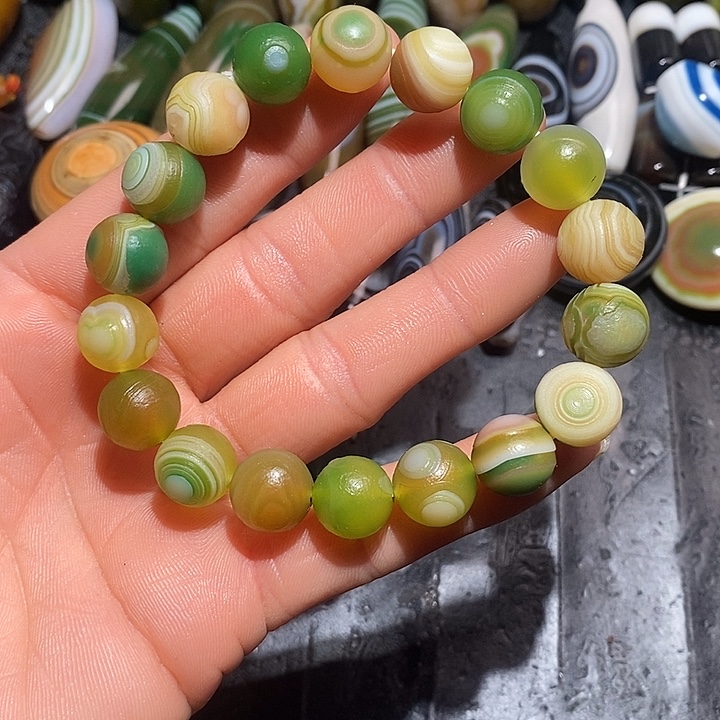 玛瑙/玉髓合金颈饰