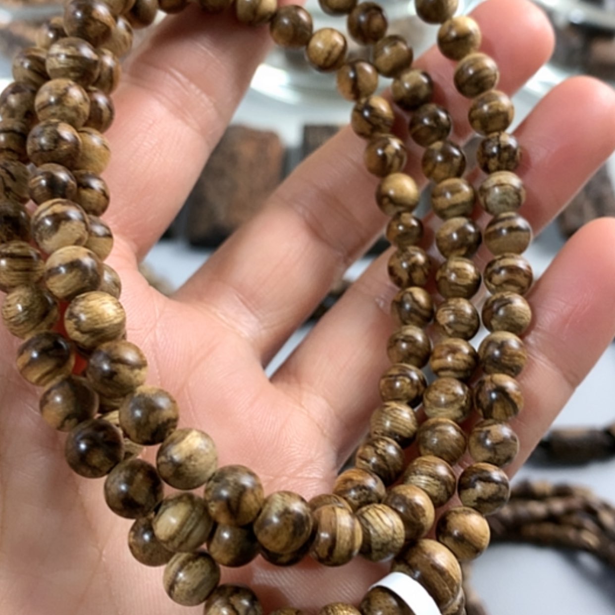 【闪购商品】沉香手串达拉干沉香0.65，12.8克多圈