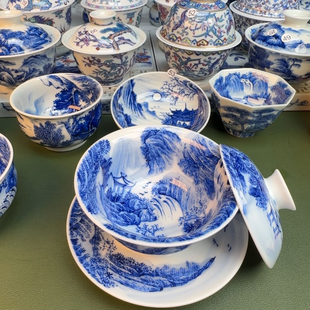 纯手工纯手绘茶具78