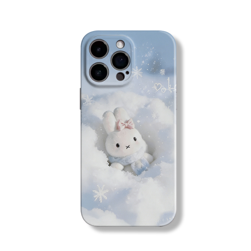 雪花米菲兔菲林软壳适用于苹果VIVO华为OPPO小米荣耀一加手机壳