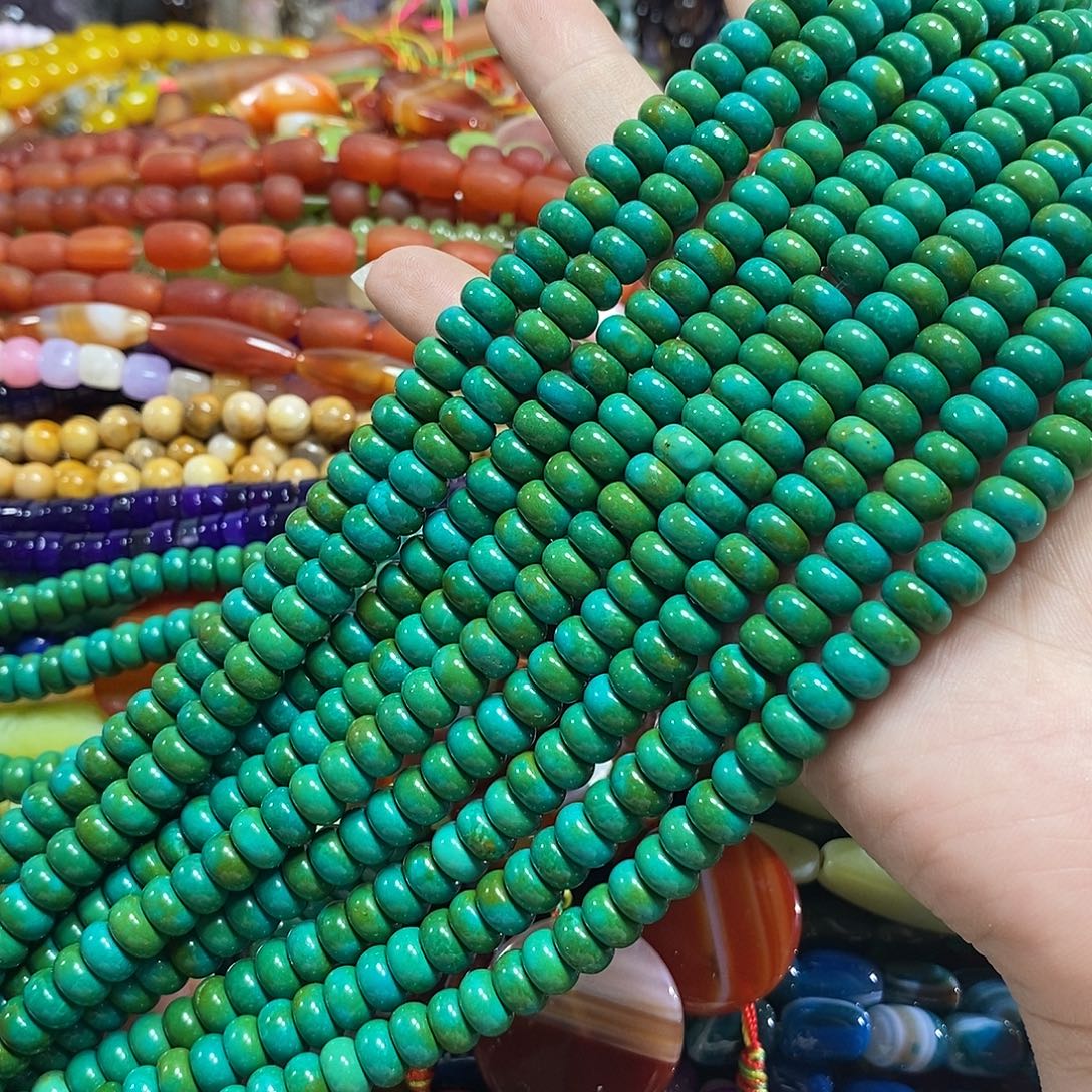 玛瑙/玉髓未镶嵌珠宝半成品蒙松算盘一条卡8mm