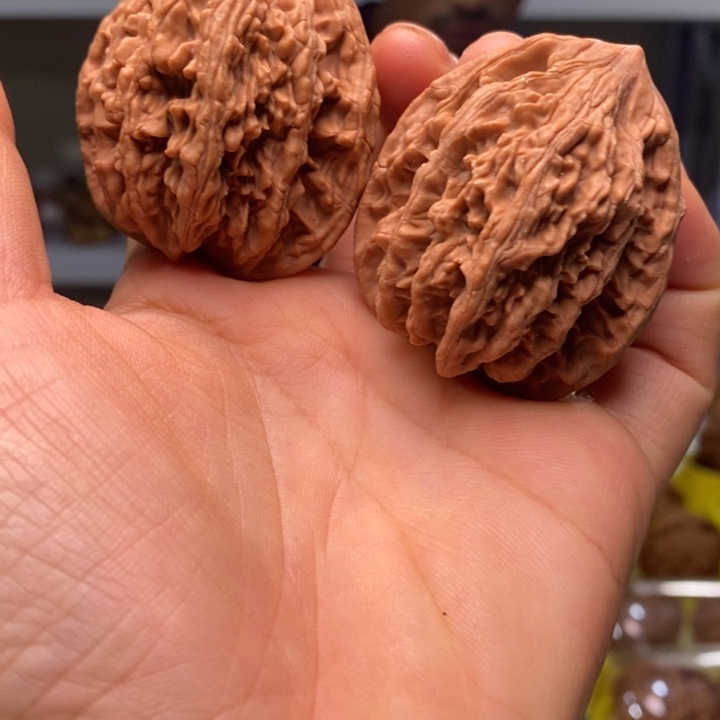 吊坠文玩核桃文玩核桃虎头42～