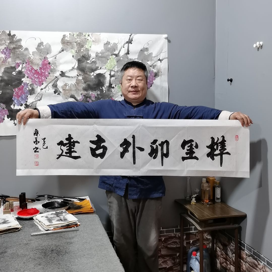 书法东****建杨德富老师书法作品